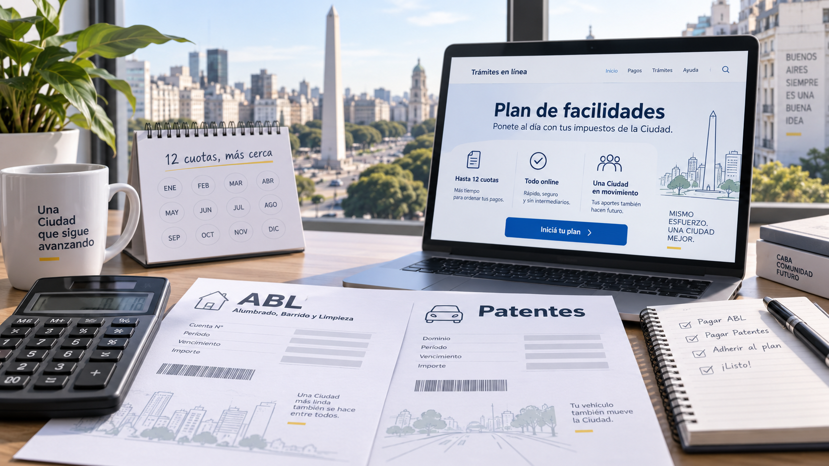 Portada de ABL y Patentes: nuevo plan para pagar deudas con quita de intereses en la Ciudad