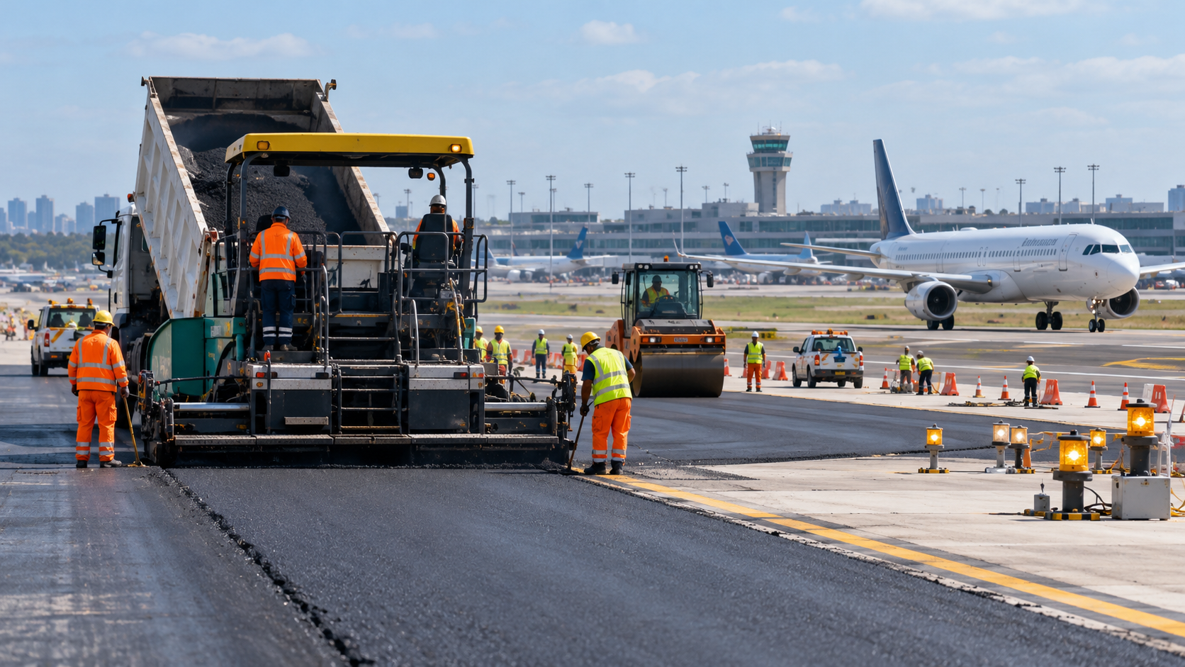 Portada de Ezeiza renueva su pista secundaria: qué obras se realizan y cómo impactan en la operación del aeropuerto