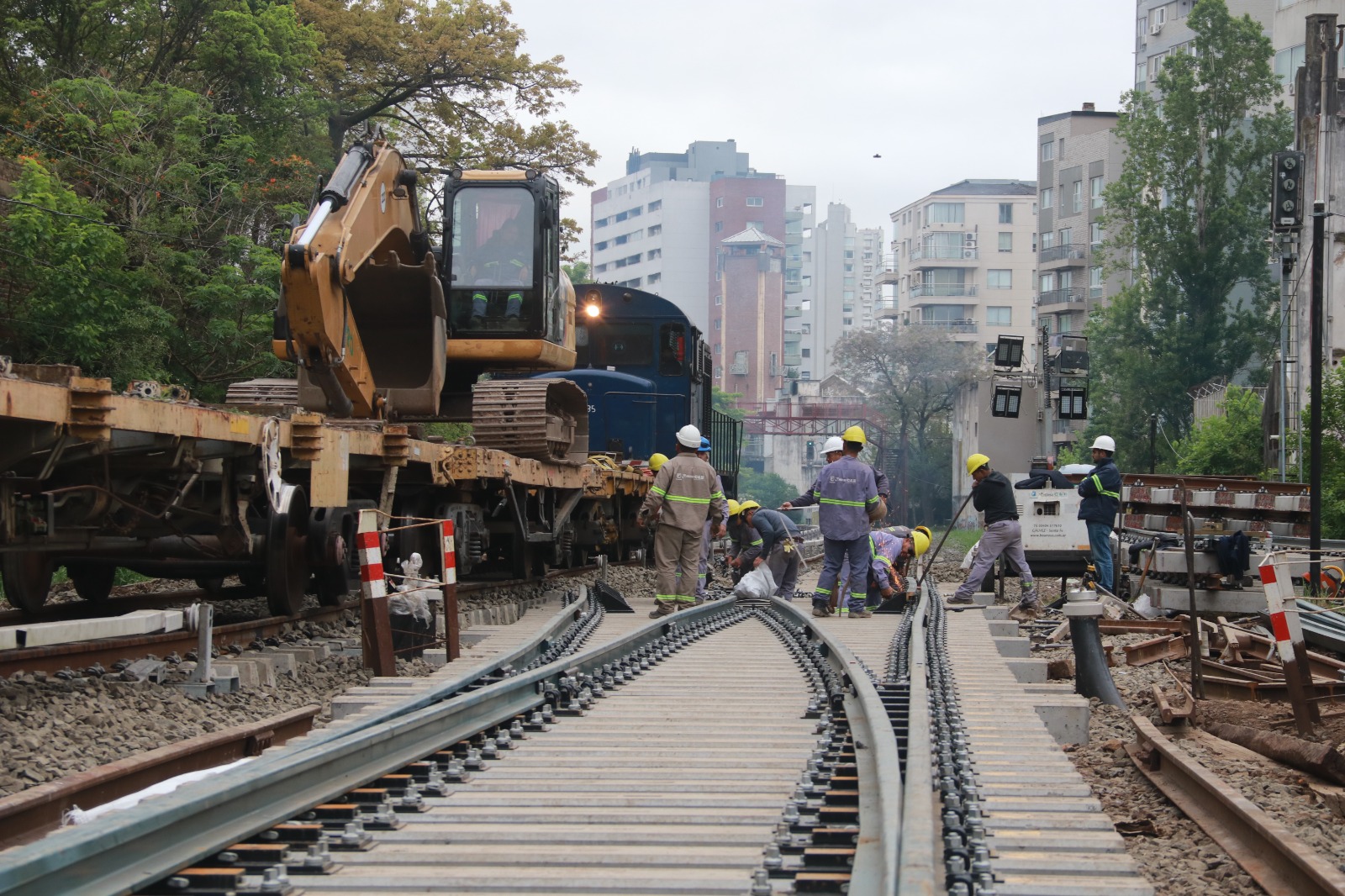 Portada de Tren Mitre: el ramal Tigre retomó sus servicios con el 80% de la renovación de vías completada
