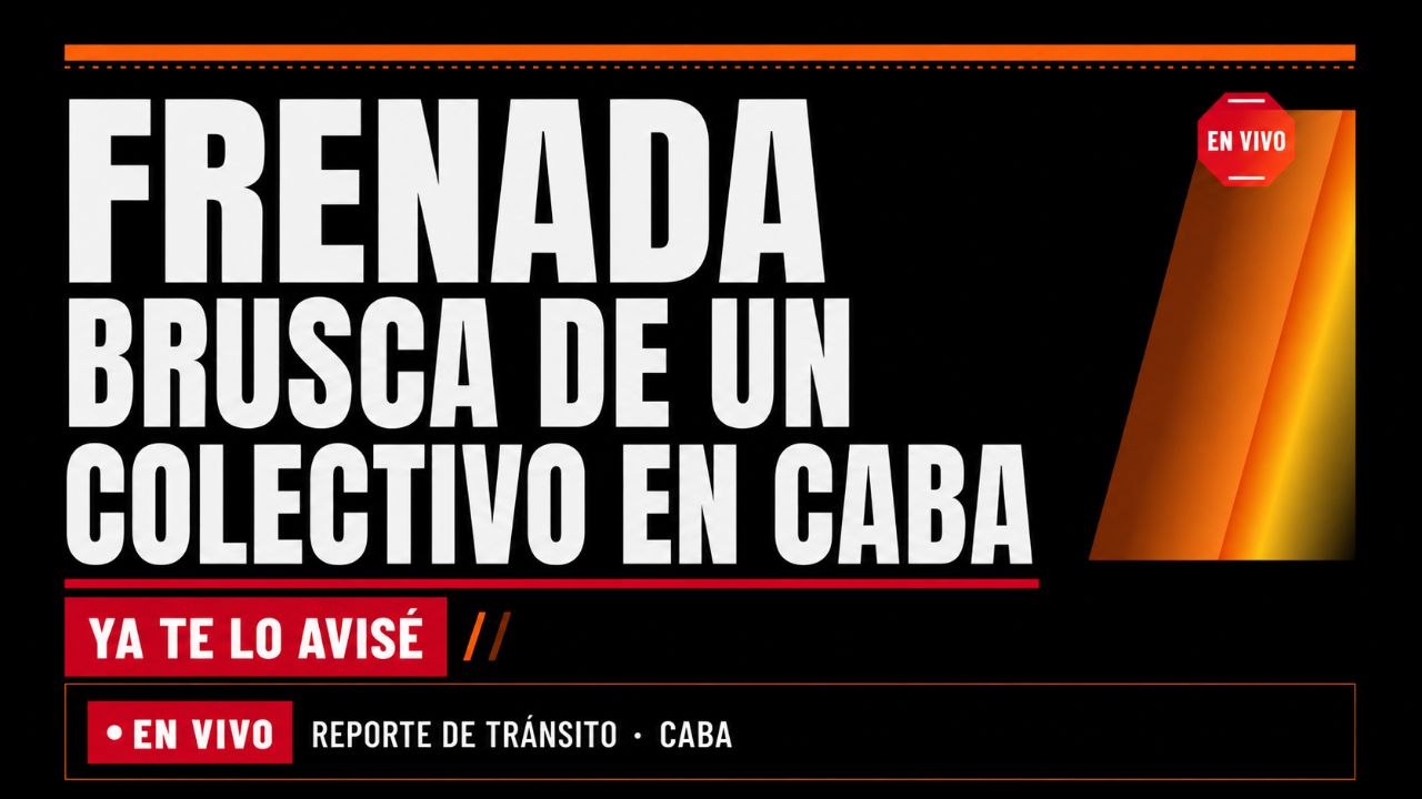 Imagen asociada a Alerta de tránsito (Caballito): según reporte, hubo una frenada brusca de un colectivo de la línea 103 en Rosario al 700, entre Calasanz y Del Barco Centenera