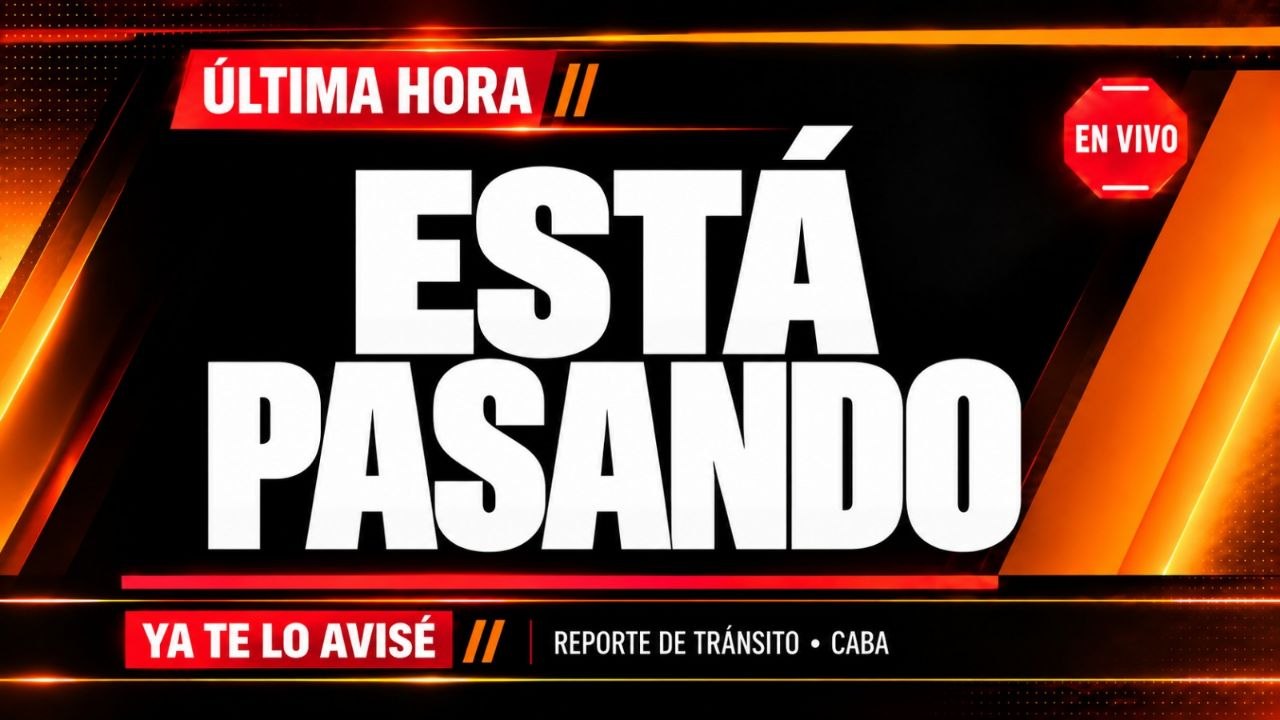 Imagen asociada a Alerta vial (en verificación): se reporta un choque entre auto y moto con motociclista caído