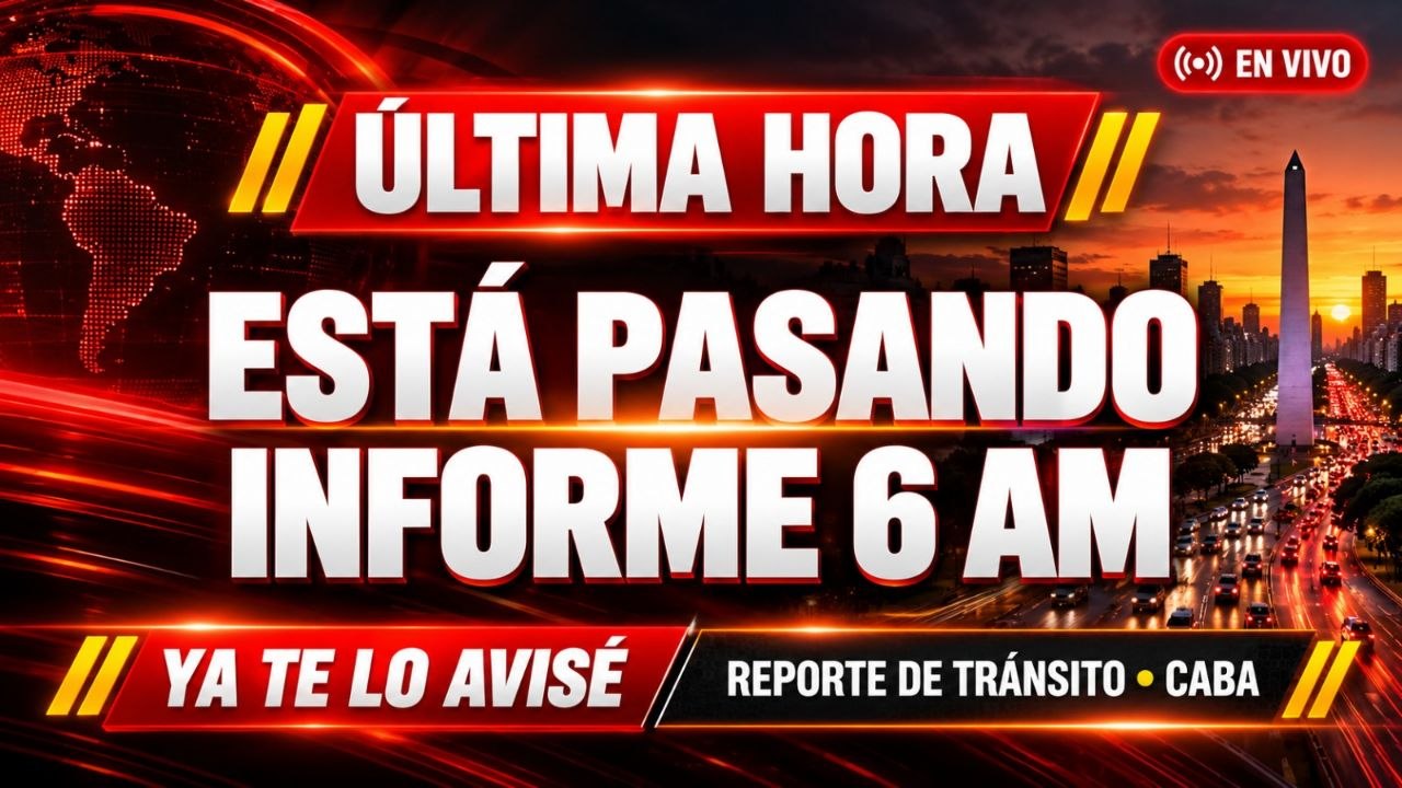 Imagen asociada a Alerta de tránsito (en verificación): Mataderos, Samuel Molina y Emilio Castro