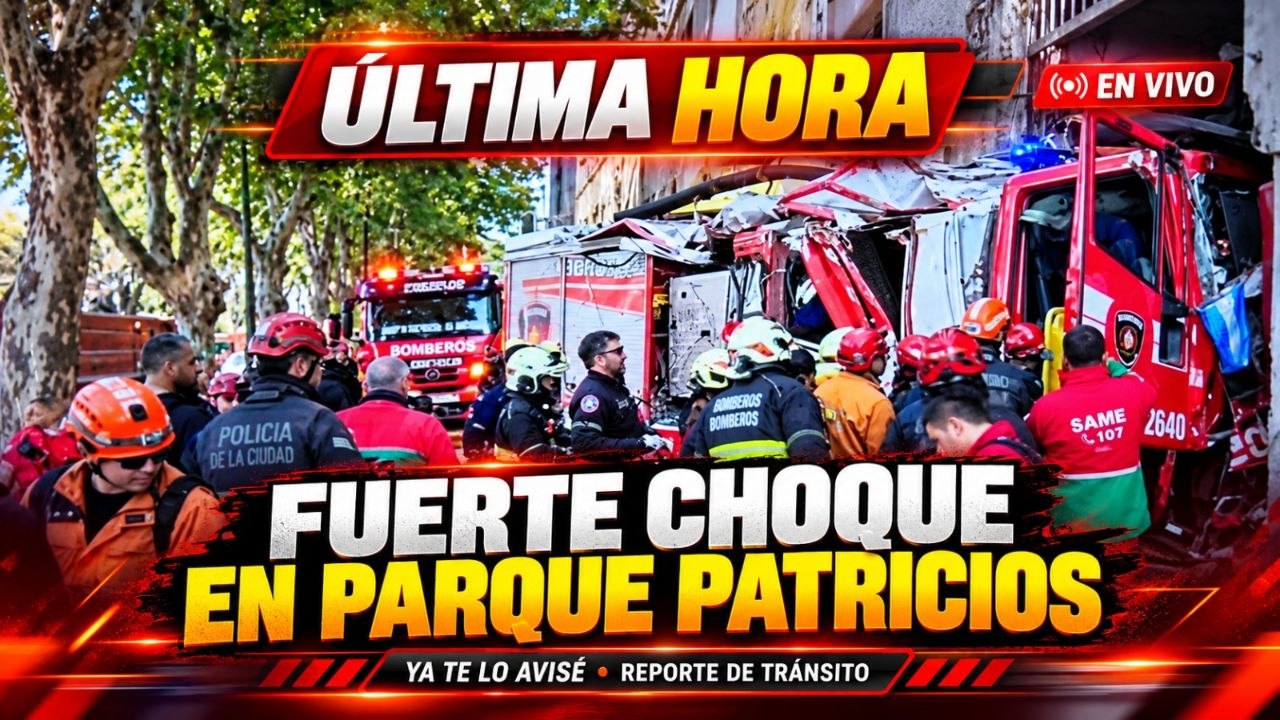 Imagen asociada a Alerta de tránsito: Parque Patricios